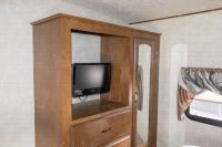 Bedroom TV and Wardrobe Closet