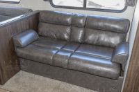 Jack-knife Couch With Flip Down Arm Rest / Cup Holder