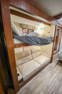Jack-knife Couch and Upper Bunk