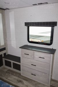 Dresser With TV Connection Above