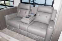 Sofa With Flip Down Arm Rest / Cup Holder / Outlet